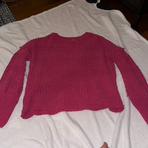 Pink sweater, Altar’d state, size medium